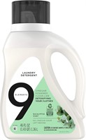 9 Elements Liquid Laundry Detergent 46 Oz
