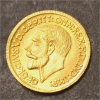 22K  2G Georgivs Vd 1919 Coin