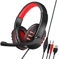 3.5mm TSV Gaming Headset with Mic for PC  PS4  PS5