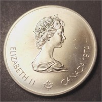 Silver Montreal Olympia $5 Coin