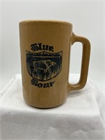 Blue Boar Stoneware Mug