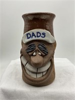 "DADS" Pottery Face Mug
