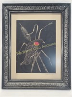 1975 Signed Bergson Bird Print 85/300