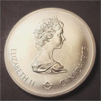 Silver Montreal Olympia $10 Coin