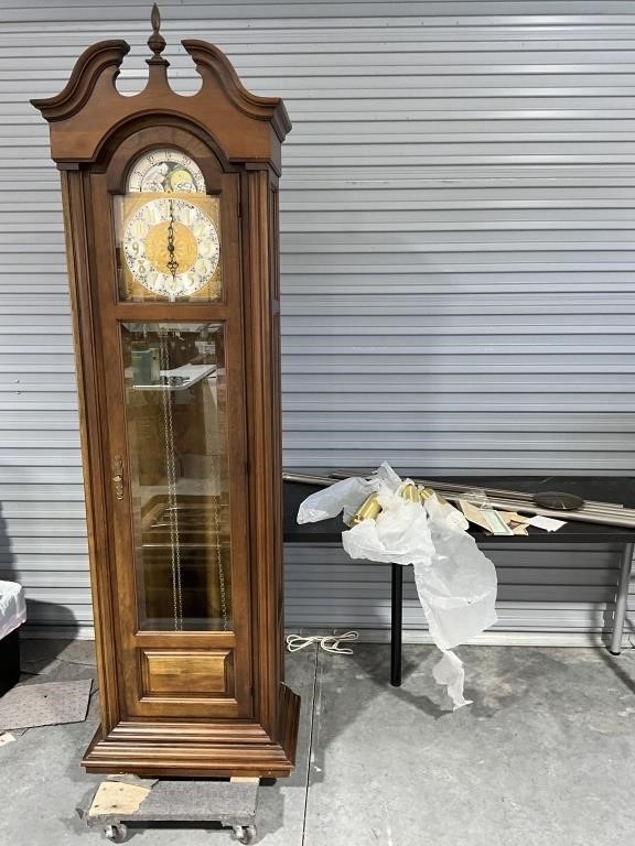 Howard Miller Grandfather Clock Moving Moon Dial