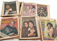 1970s VTG Rolling Stone Magazines