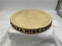 Purina Mink Chow Feeding Tray Plate