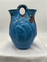 Cherokee Indian Pottery Vase 1979
