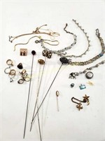 Costume Jewelry, Hat Pins, & More