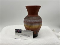 Cecilia Benally Navajo Decorated Vase