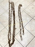 Three Old US Cavalry Trace Chains