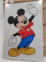 Mid Century 34" Mickey Mouse Printed Photo