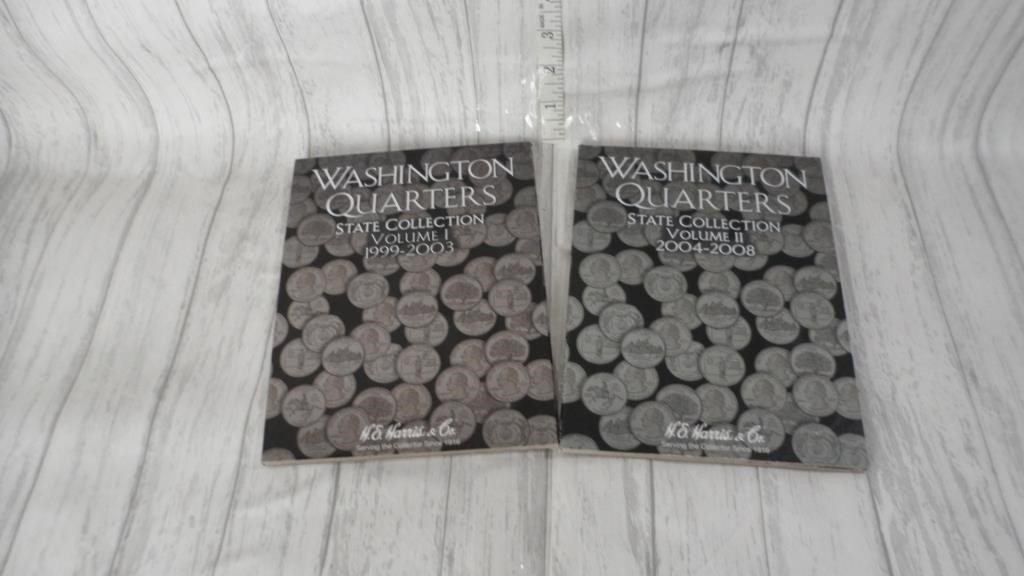 (2) New Whitman State Quarter Coin Folders