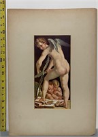 Francesco Parmigianino "Der Bogenschnitzer" Art