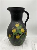 Large Painted Pottery Vase