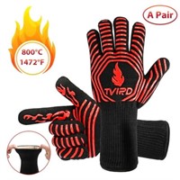 13.78 x 5.5 x 1.18  BBQ Gloves  1472F Heat Resista