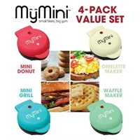 Mini  Deluxe Value Box: Waffle Maker  Griddle  Don