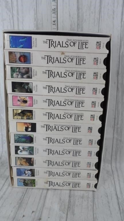 Trails of Life VHS Set - Complete 12 Tapes