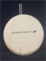 Vintage Starcraft 28" Round Fiberglass Sign