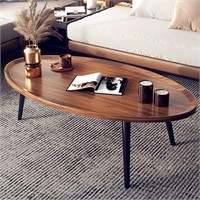 New $143 Wooden Walnut Coffee Table (80cm)