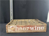 Vintage Cheerwine Salisbury, NC Drink Crate