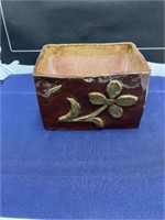 Handmade flower pot