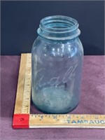 Vintage blue ball perfect mason jar