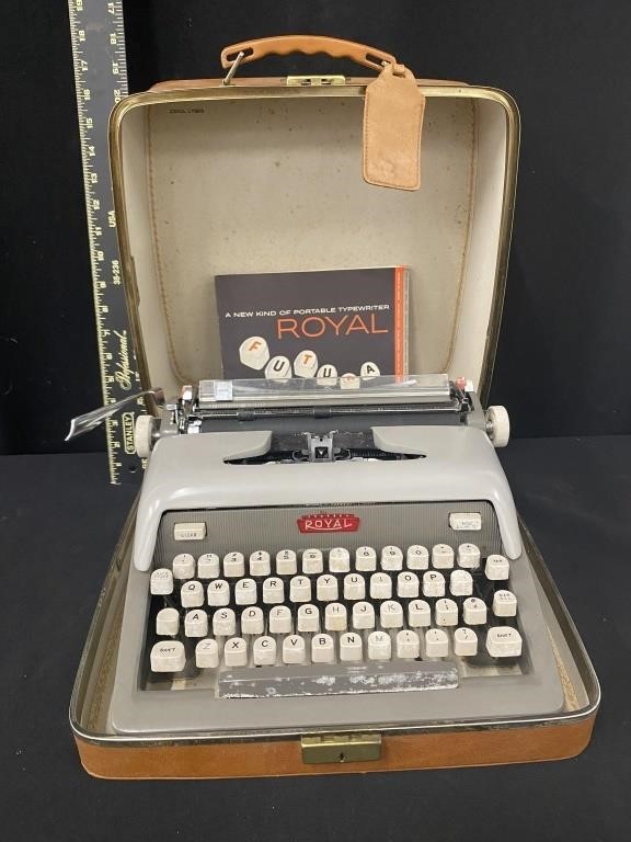 Vintage Royal Futura Typewriter
