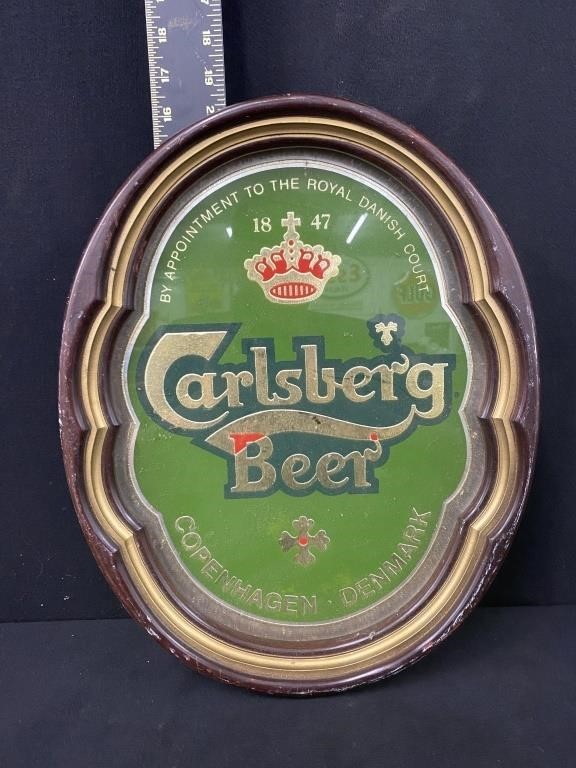 Carlsberg Beer Bar Advertising Mirror