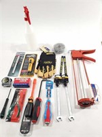 Various Tools: Gloves, Flashlight, & More