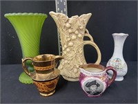 Group of Vintage Glassware & Ceramics