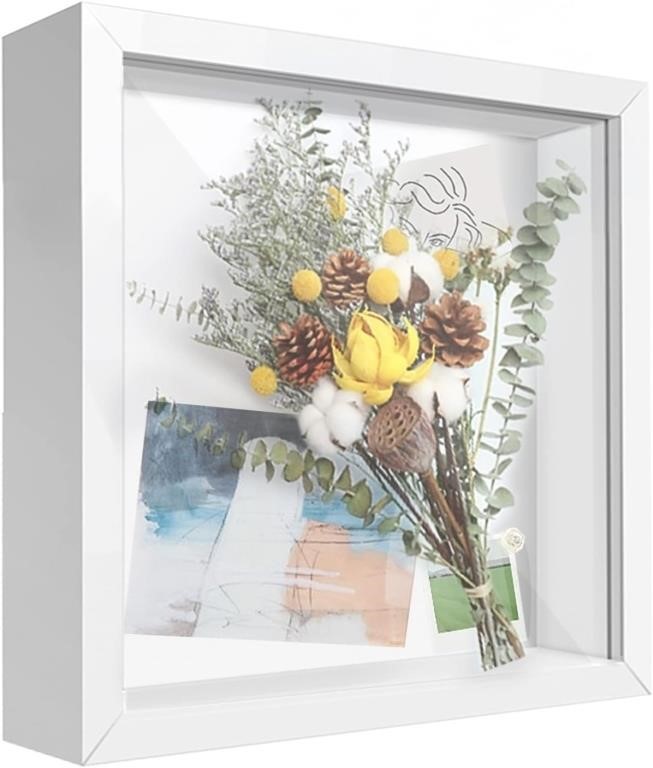 8x8 Shadow Box Frame Display Case  3D Picture Fram