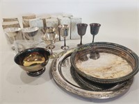 Collection of Silver Plate Dishware