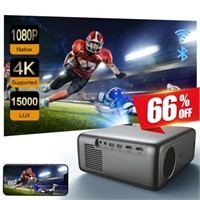15000LM Video Projector  Native 1080P  200 Display