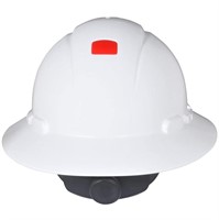 3M Full Brim Hard Hat H-801R-UV  White  4-Point Ra