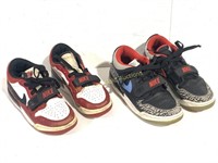 2 Pair Low Rise Youth Nike Jordans