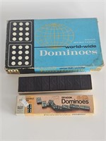 VTG DOMINOES GAMES-ONE HOME-ONE TRAVEL