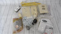 Box Lot of Misc Electrical Supplies