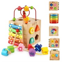 Montessori Toys for 1-3 Year Old  Shape Sorting Ed