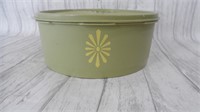 Vintage Avocado Green Tupperware Canister