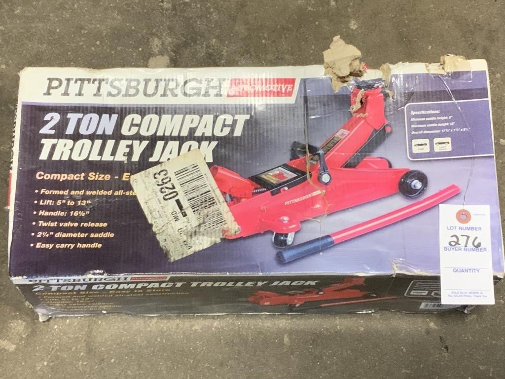 Pittsburgh 2T Compact Trolley Jack