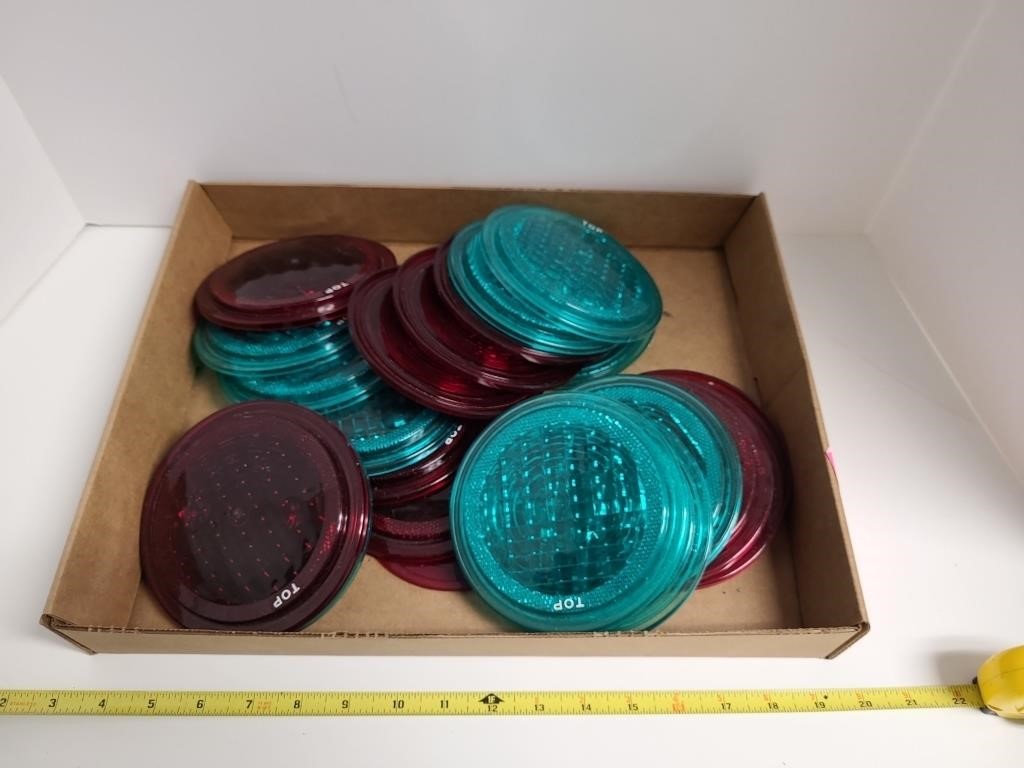 Various Red And Green Light Lenses