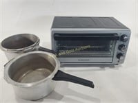 Mirro Pots & Hamilton Beach Toaster Oven 31416