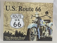 16 X13" METAL SIGN-THE MOTHER ROAD-ROUTE 66