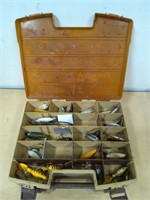 Box With Assorted Fishing Lures