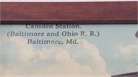 Camden Station Baltimore & Ohio R.R Print