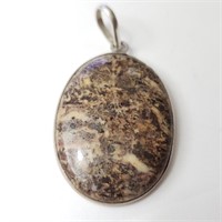 $320 Silver Gemstone Pendant