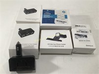 Assortment of Car Chargers / Car Accessories
