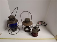 Antique Railroad Lanterns