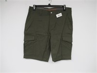BC Clothing Men's 36 Stretch Cargo Short, Green